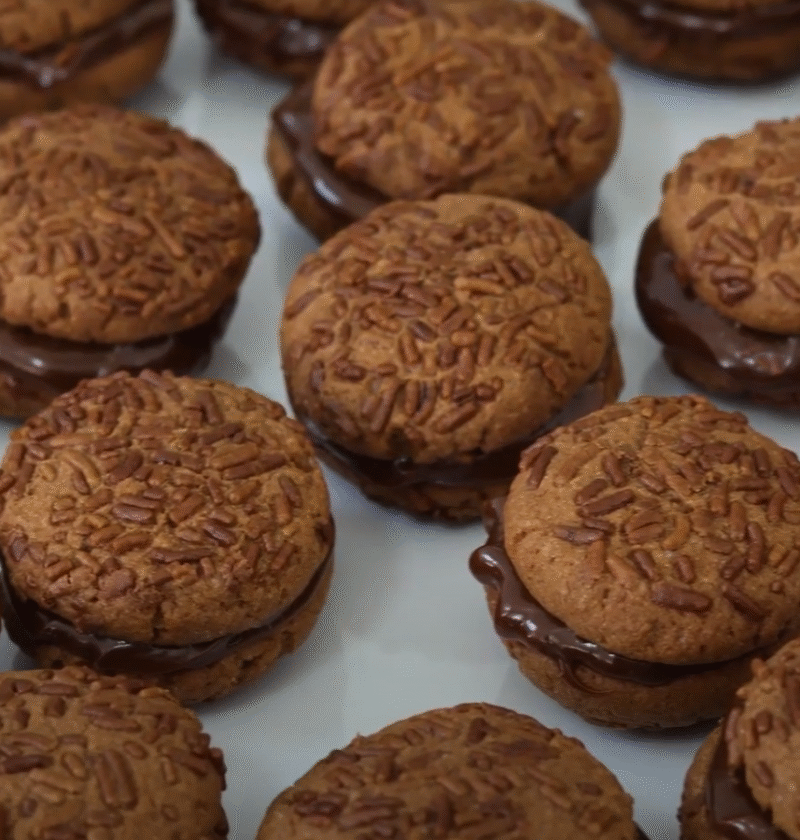 Biscoito que derrete na boca